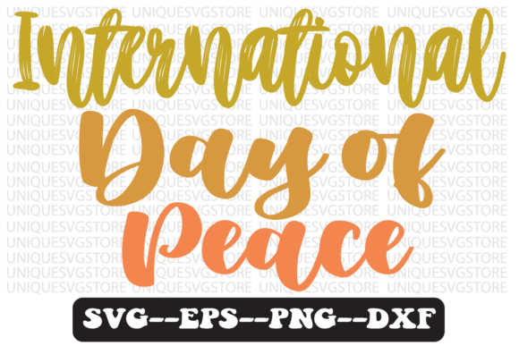 Download International Day of Peace Svg Design - Peace svg Collection