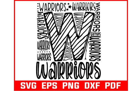 Download Warriors Typography Svg - Typography Collection